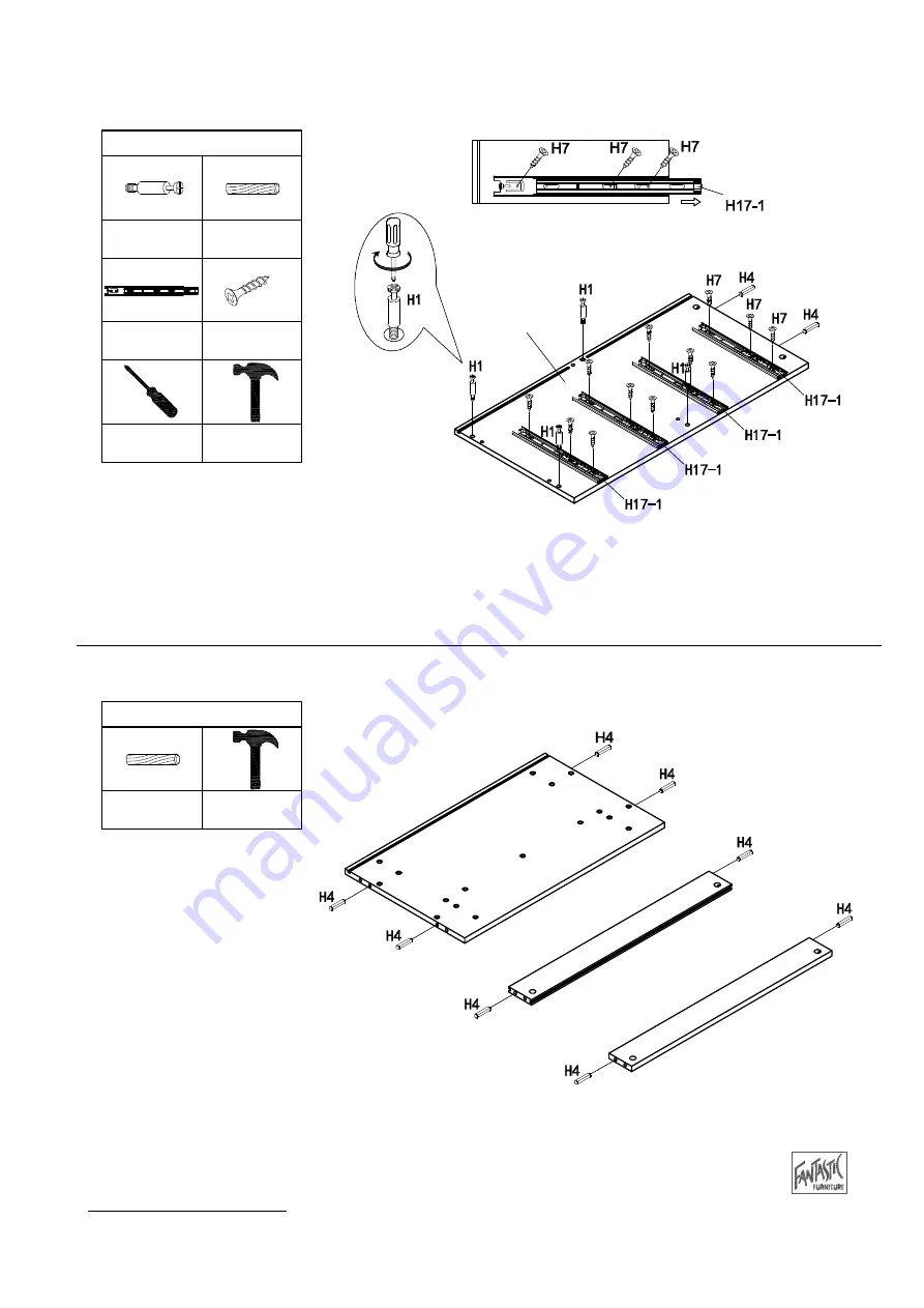 fantastic furniture Monaco Tallboy 4 Drawer Скачать руководство пользователя страница 6