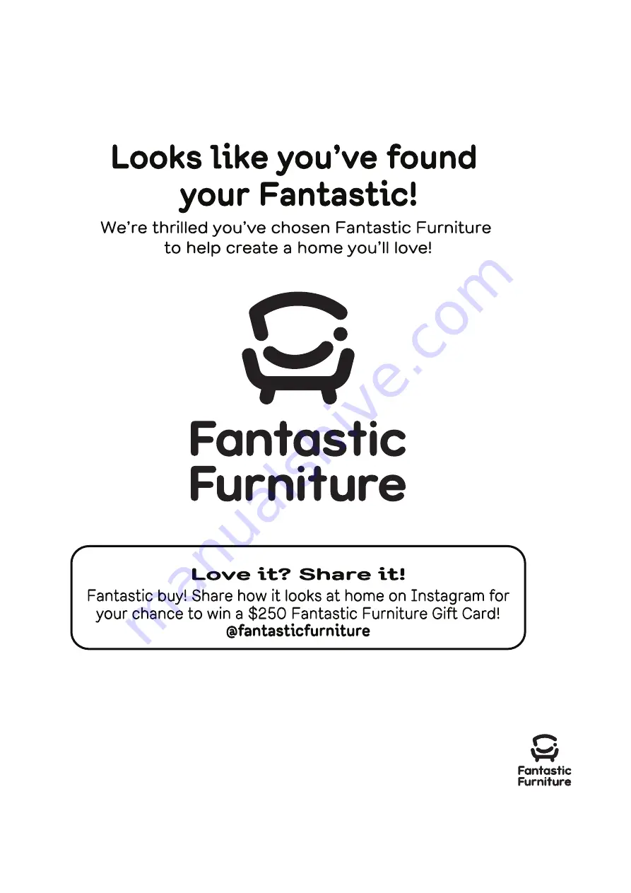 fantastic furniture MONCUR Скачать руководство пользователя страница 2