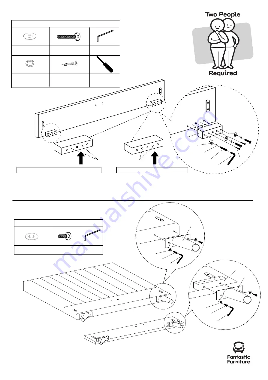 fantastic furniture Montana King Bed Скачать руководство пользователя страница 5