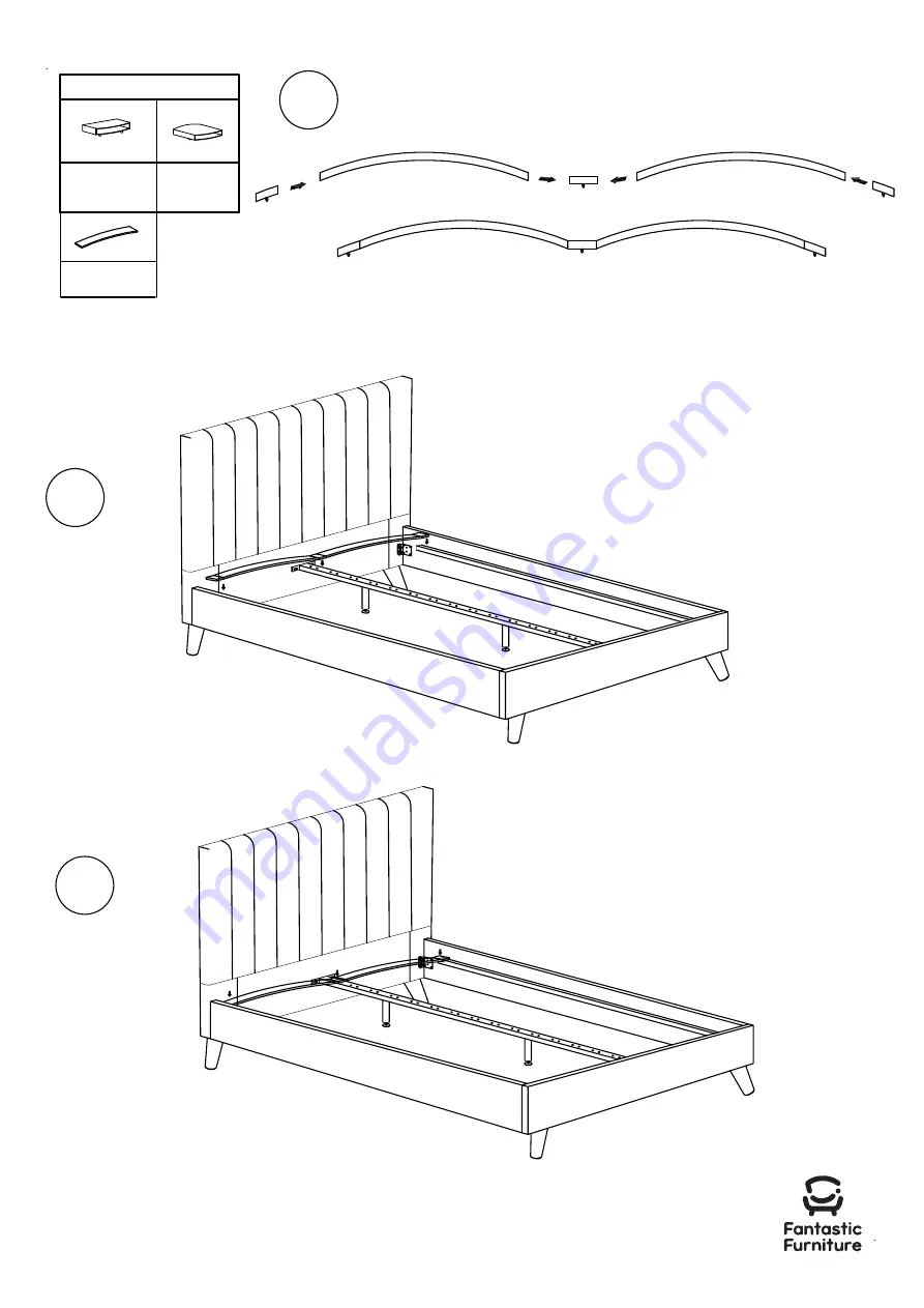 fantastic furniture Montana King Bed Manual Download Page 8