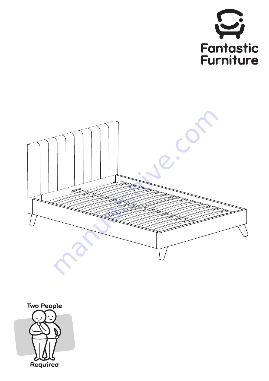 fantastic furniture Montana Queen Bed Скачать руководство пользователя страница 1