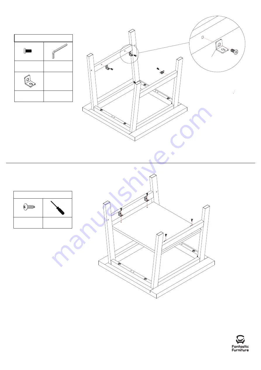 fantastic furniture Nicholls Lamp Table Black Ash Quick Start Manual Download Page 6