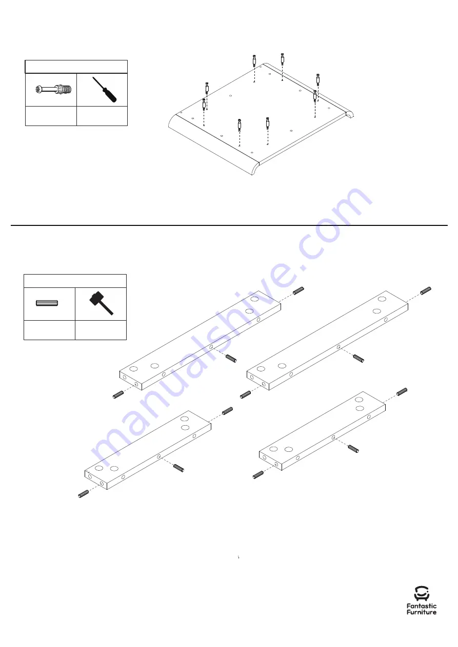 fantastic furniture Niva Bedside 1 Drawer Скачать руководство пользователя страница 5