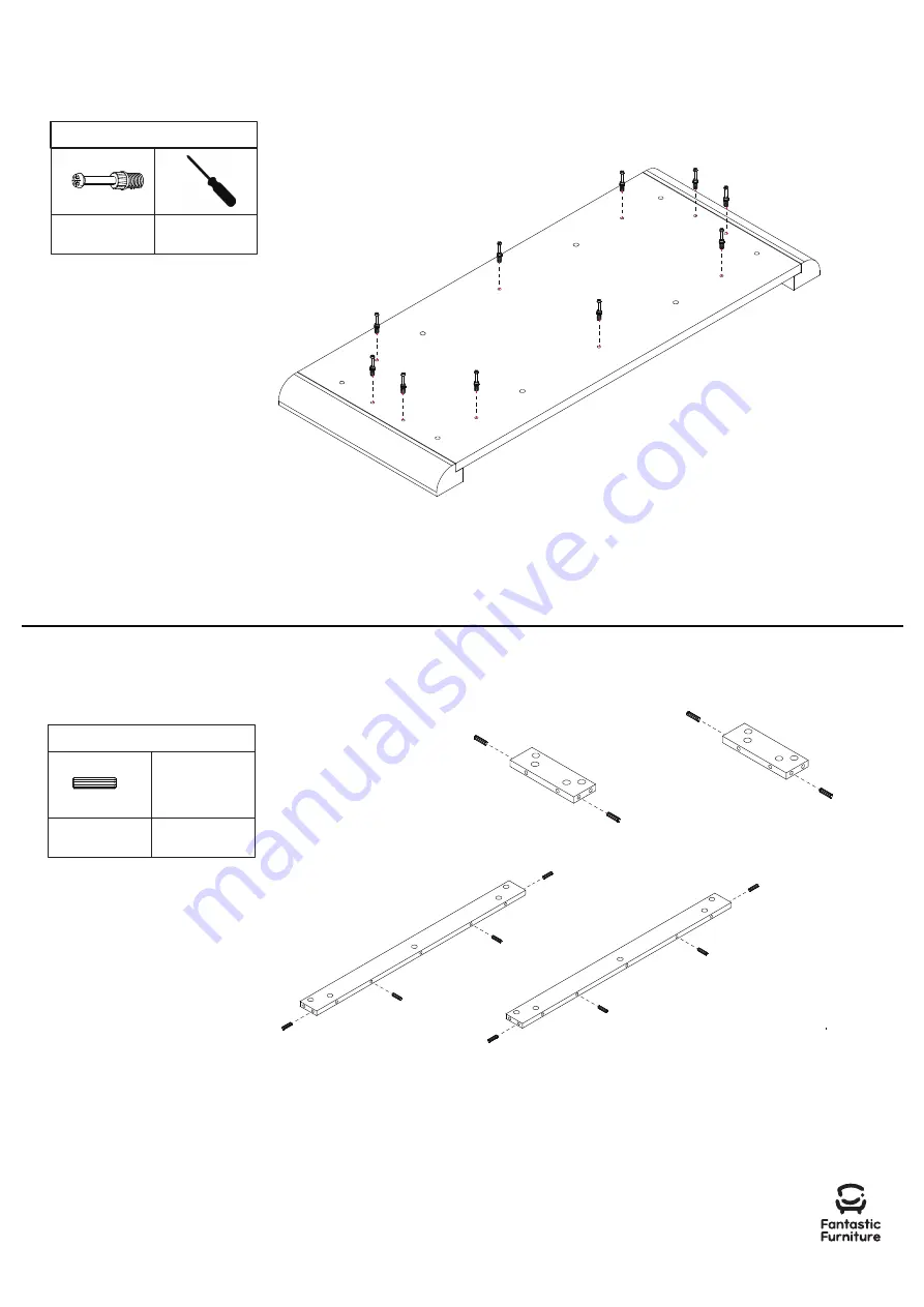 fantastic furniture NIVA Bookcase 1 Drawer Скачать руководство пользователя страница 6