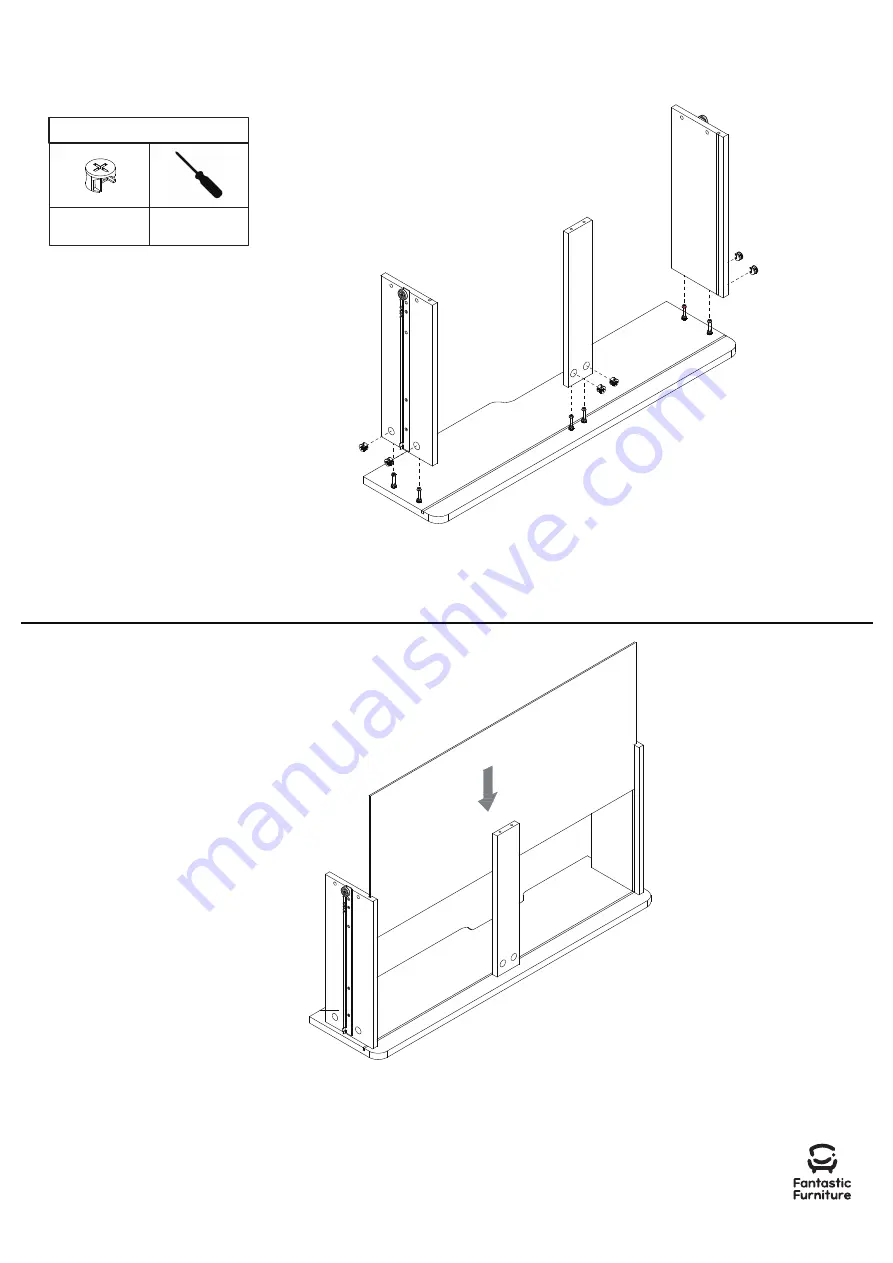 fantastic furniture NIVA Bookcase 1 Drawer Скачать руководство пользователя страница 16