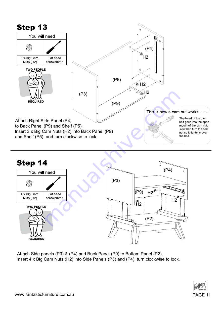 fantastic furniture NIVA Dresser Скачать руководство пользователя страница 33