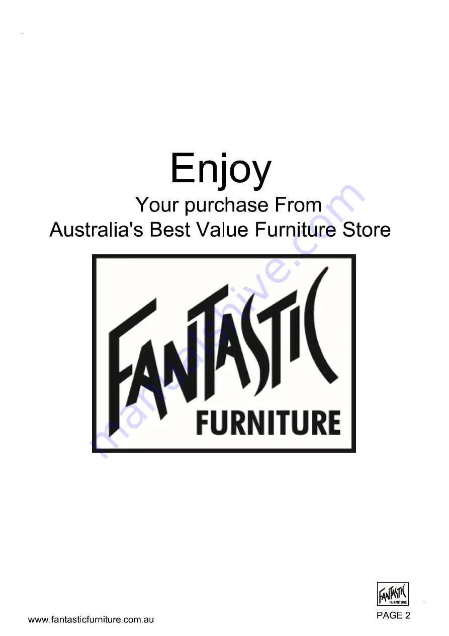 fantastic furniture NIVA Dresser Скачать руководство пользователя страница 40