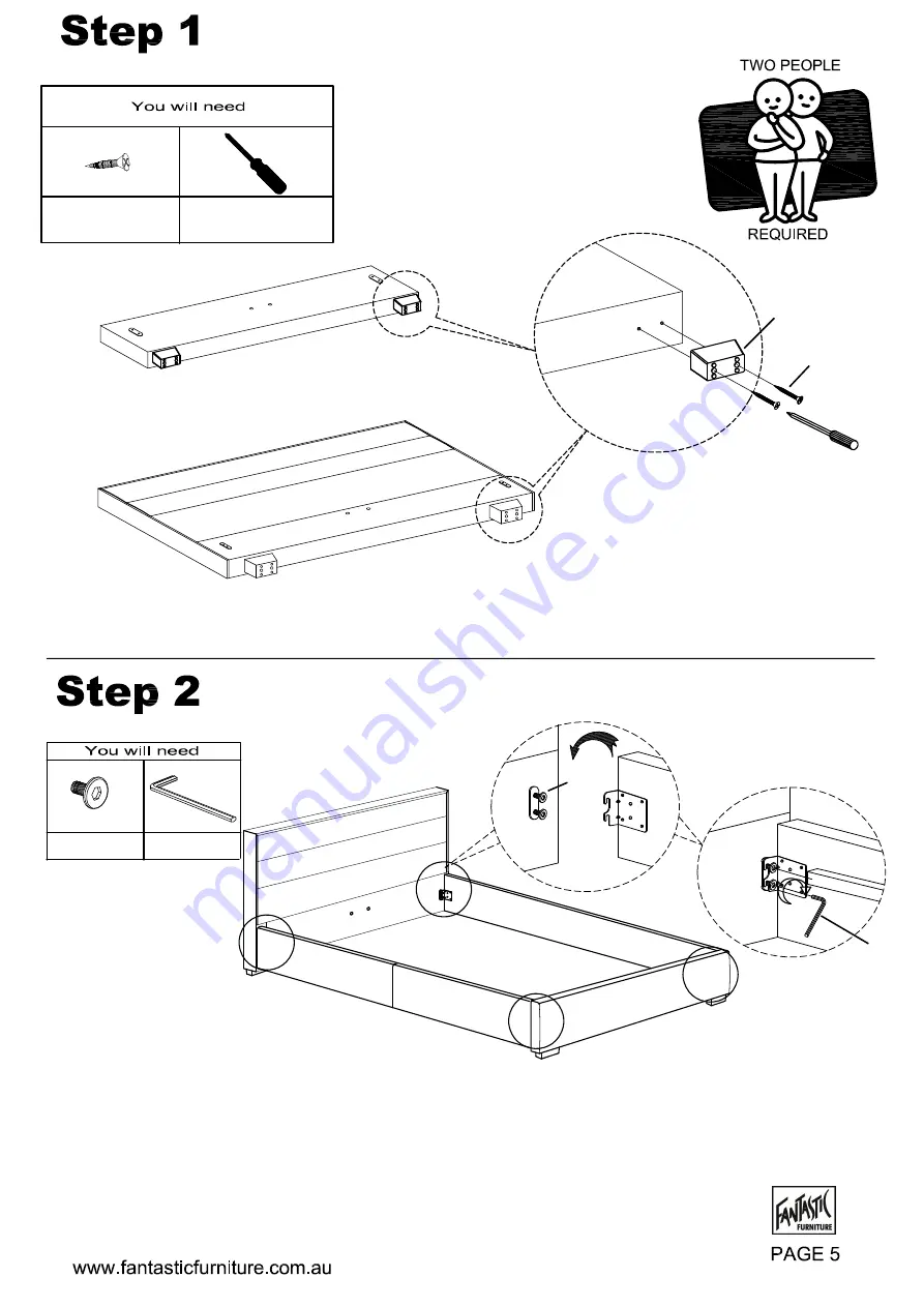 fantastic furniture NIVA Dresser Скачать руководство пользователя страница 43