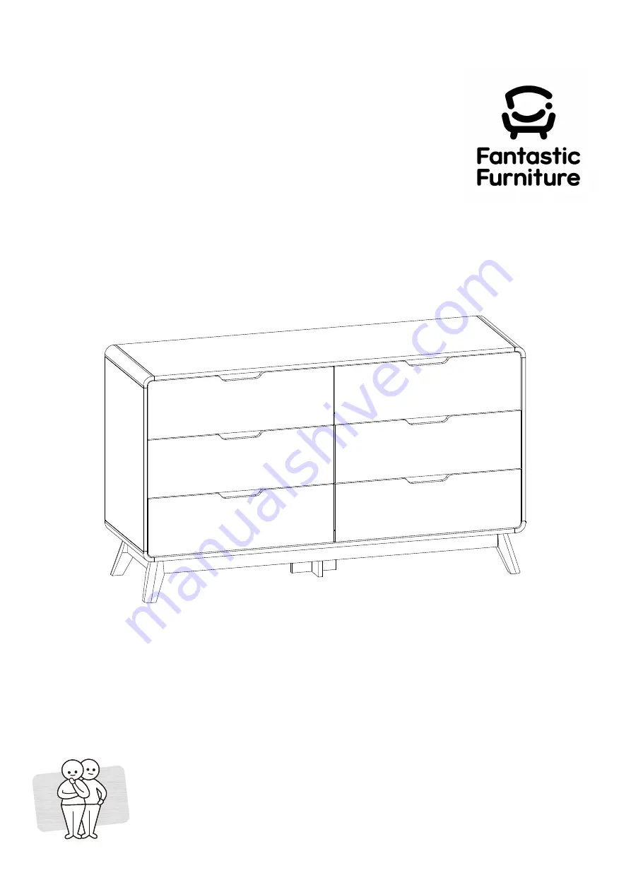 fantastic furniture NIVA Скачать руководство пользователя страница 1