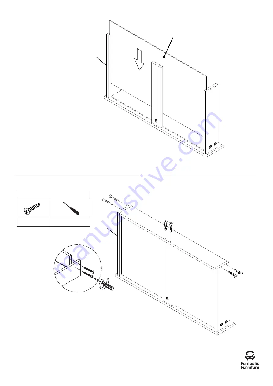 fantastic furniture Nova Mid Sleeper Desk Lowboy White Скачать руководство пользователя страница 14