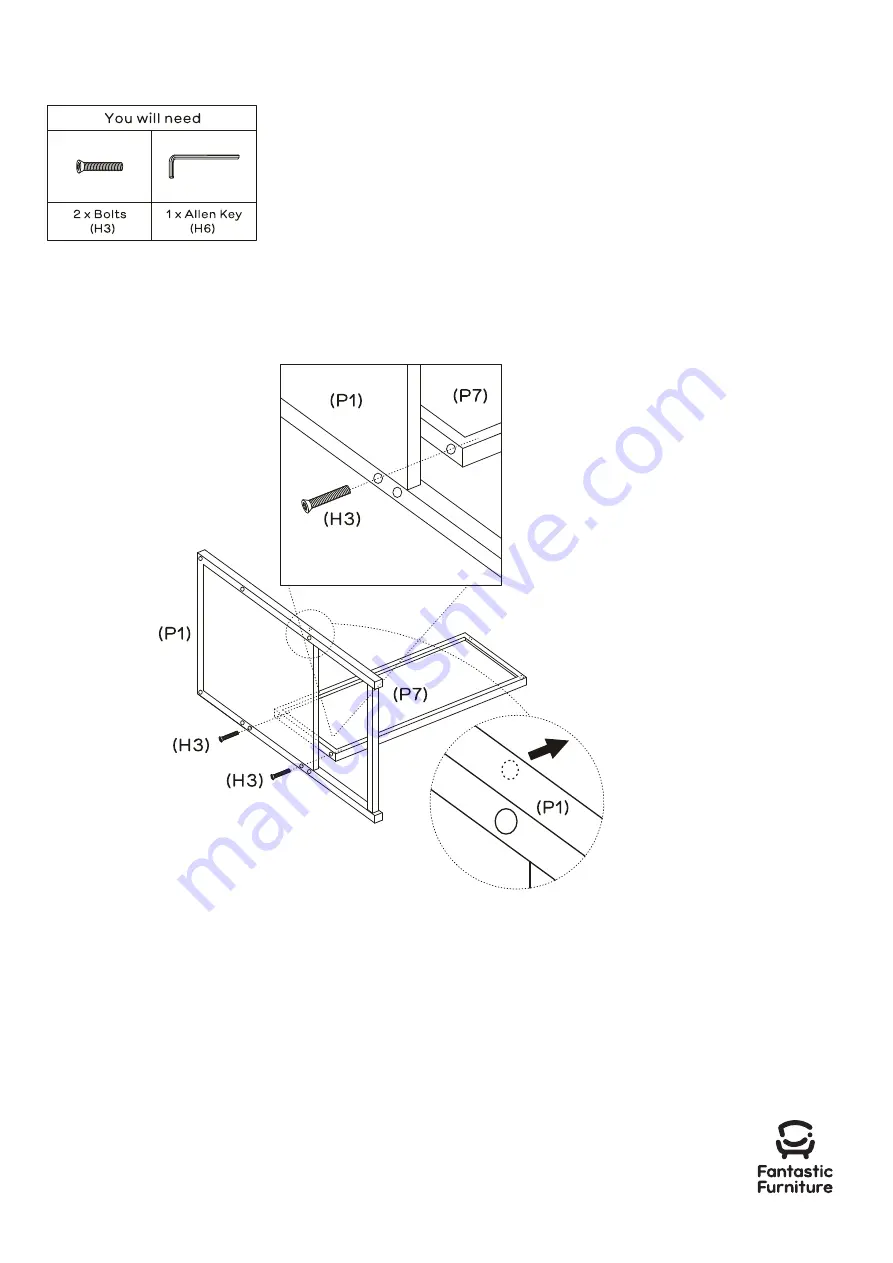 fantastic furniture Park Lamp Table Скачать руководство пользователя страница 7