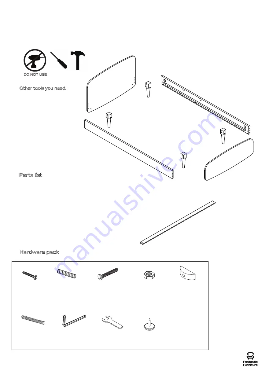 fantastic furniture Pod Bed Single Скачать руководство пользователя страница 4