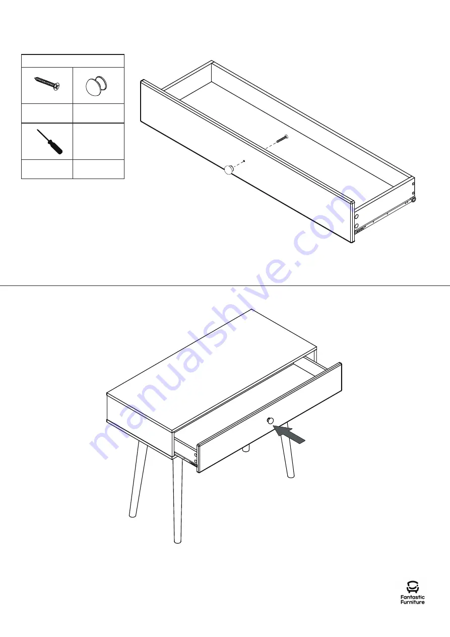 fantastic furniture Pod Desk Manual Download Page 10