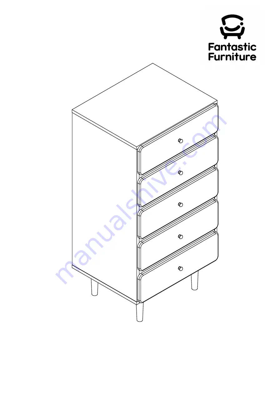 fantastic furniture Pod Tallboy Скачать руководство пользователя страница 1