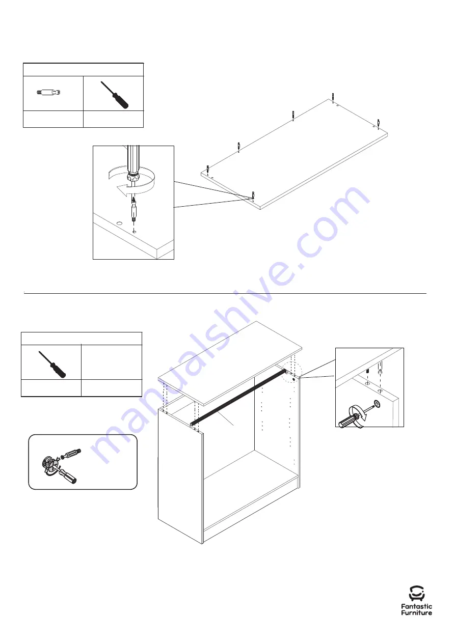 fantastic furniture REED CUPBOARD 2 DOOR BASE Скачать руководство пользователя страница 9