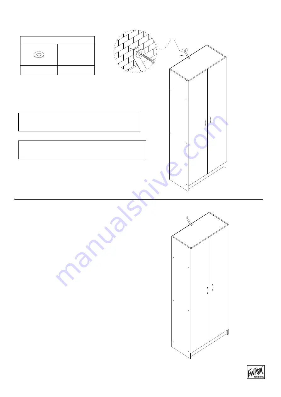 fantastic furniture REED Series Manual Download Page 10