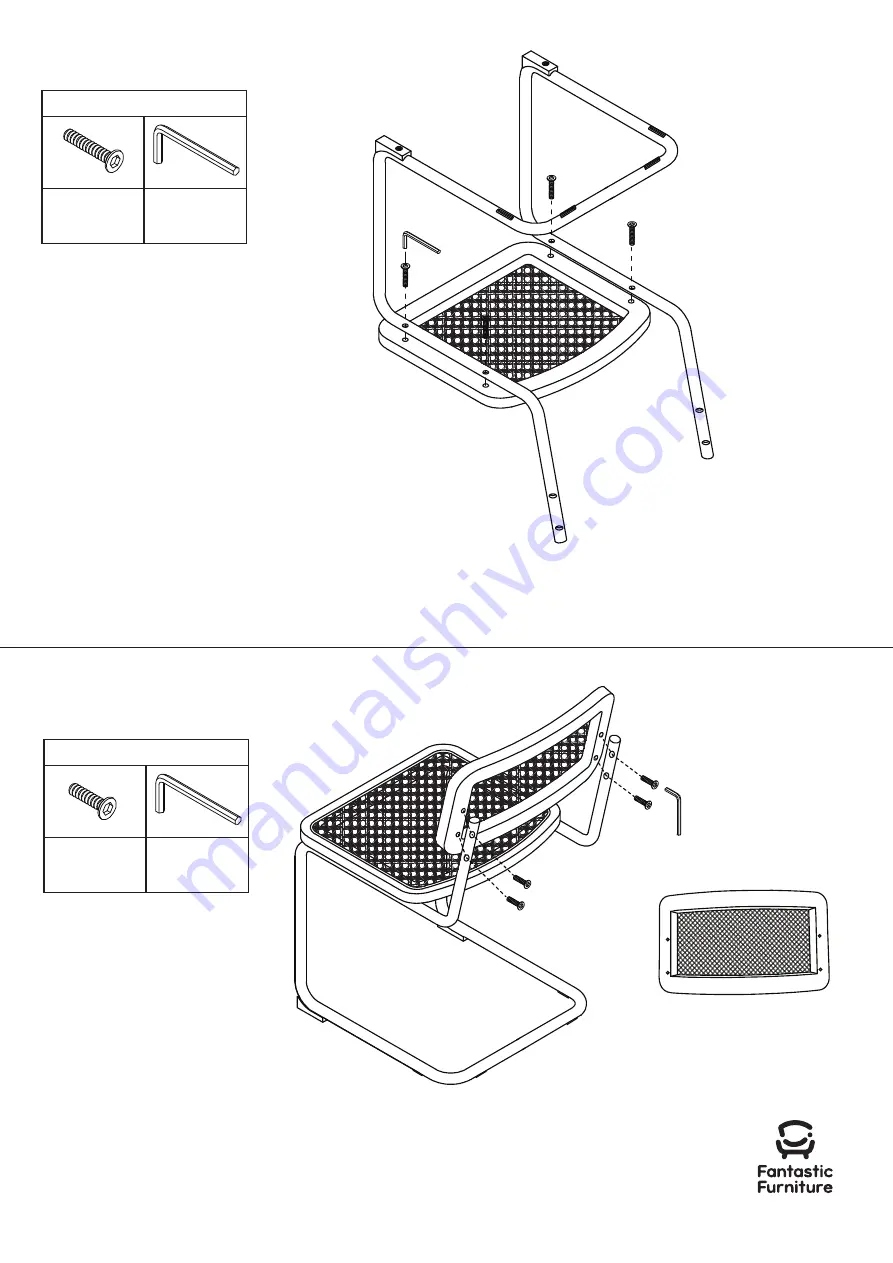 fantastic furniture Replica Cesca Quick Start Manual Download Page 5