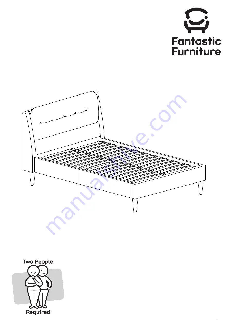 fantastic furniture Roselle Quick Start Manual Download Page 1