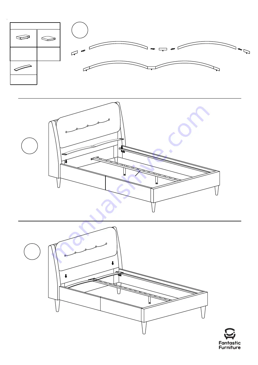 fantastic furniture Roselle Quick Start Manual Download Page 9