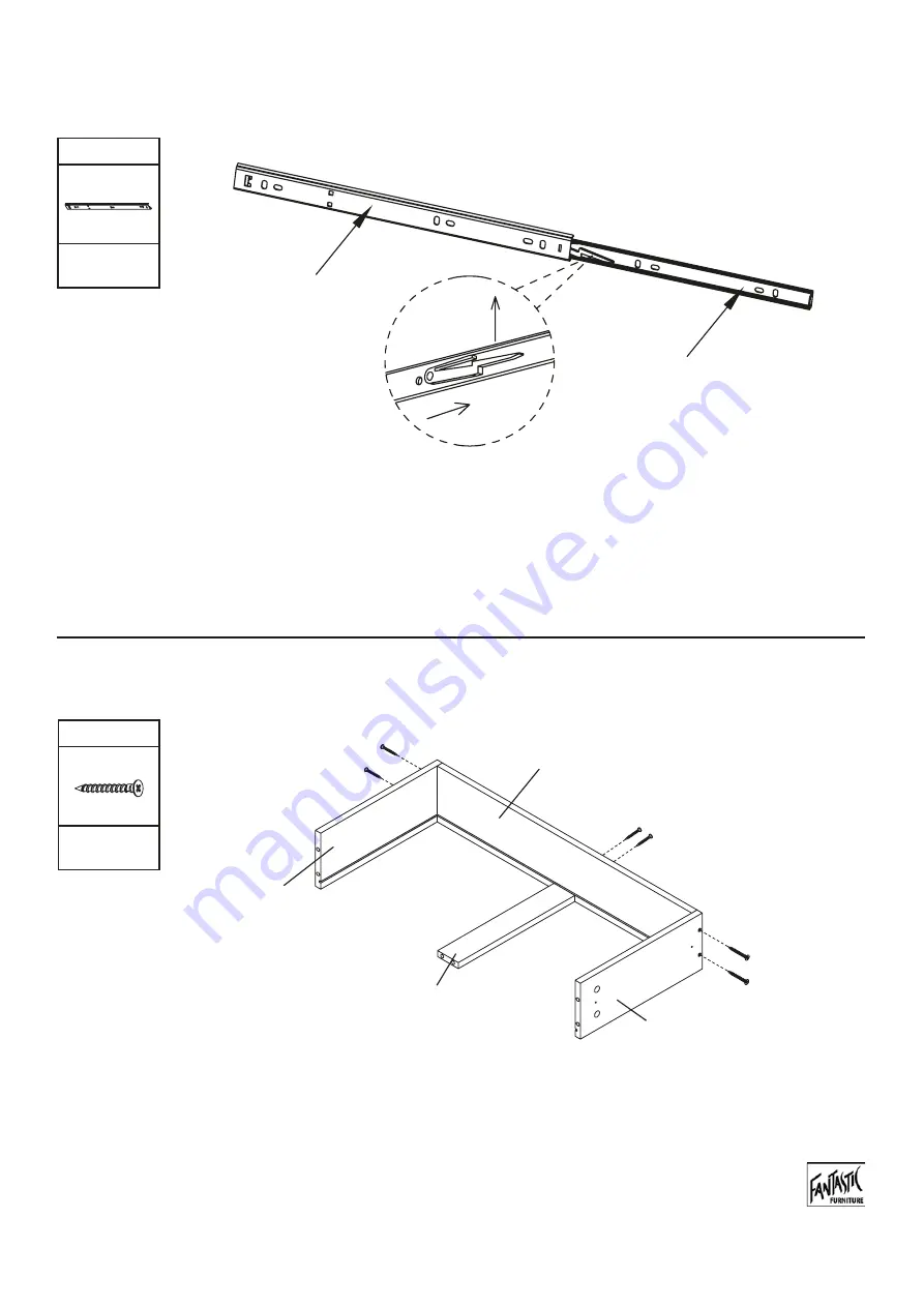 fantastic furniture Seaforth Buffet 2 Drawer Скачать руководство пользователя страница 6