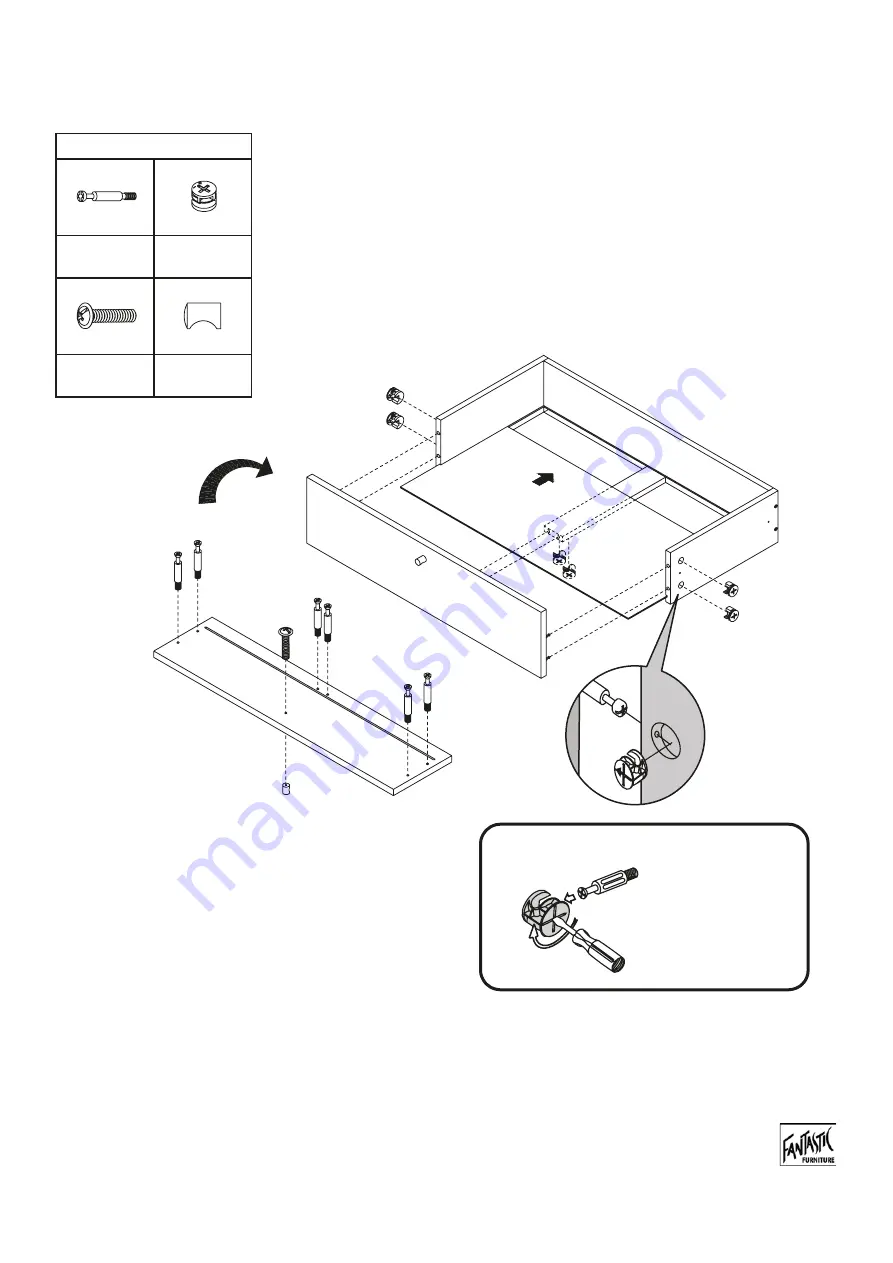 fantastic furniture Seaforth Buffet 2 Drawer Скачать руководство пользователя страница 7