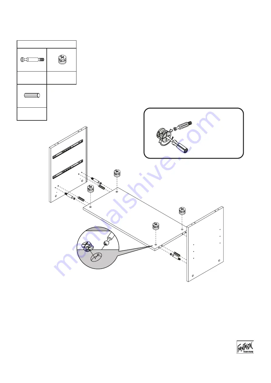 fantastic furniture Seaforth Buffet 2 Drawer Скачать руководство пользователя страница 9