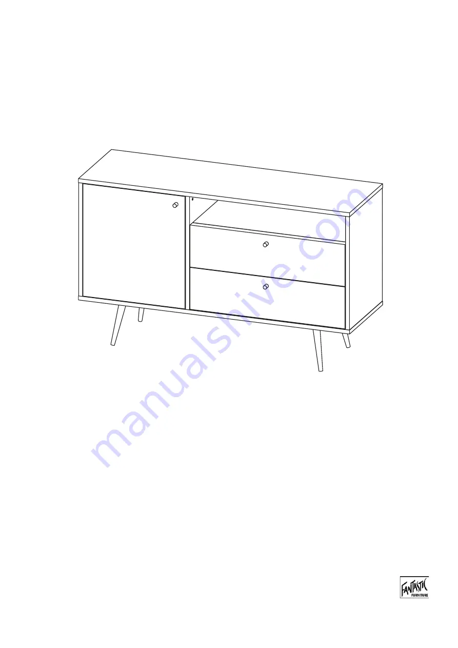 fantastic furniture Seaforth Buffet 2 Drawer Скачать руководство пользователя страница 18