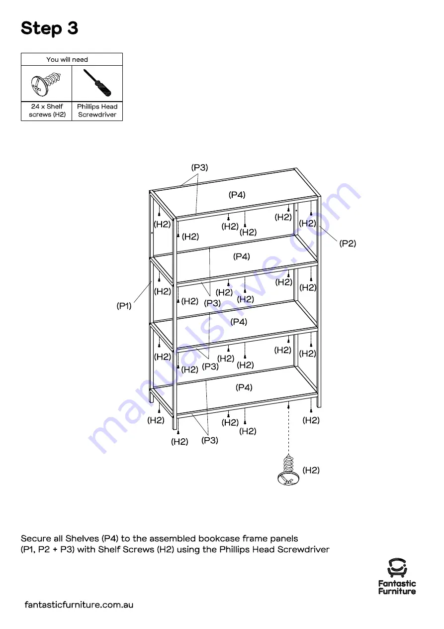 fantastic furniture Seaforth Quick Start Manual Download Page 8