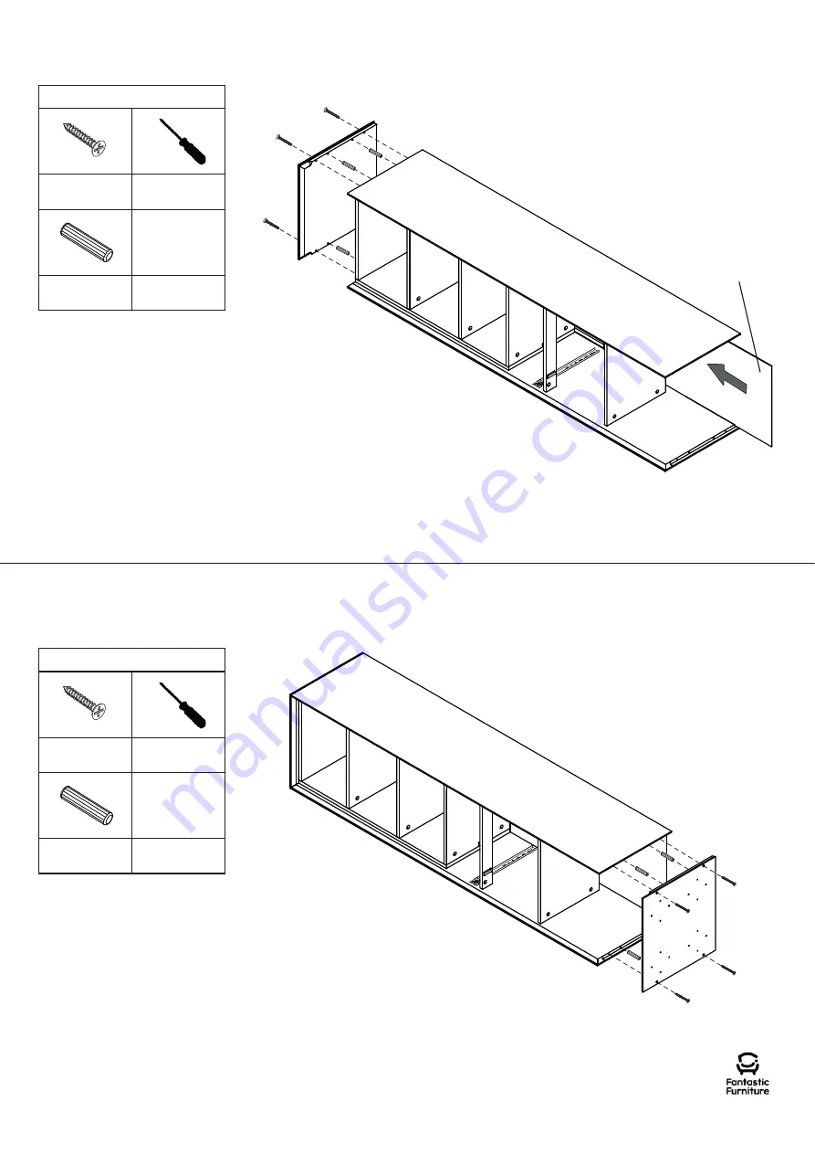 fantastic furniture STOCKHOLM BOOKCASE LARGE NARROW Скачать руководство пользователя страница 8