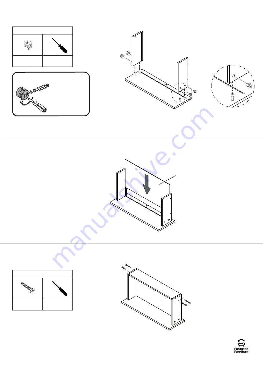 fantastic furniture STOCKHOLM BOOKCASE LARGE NARROW Скачать руководство пользователя страница 10