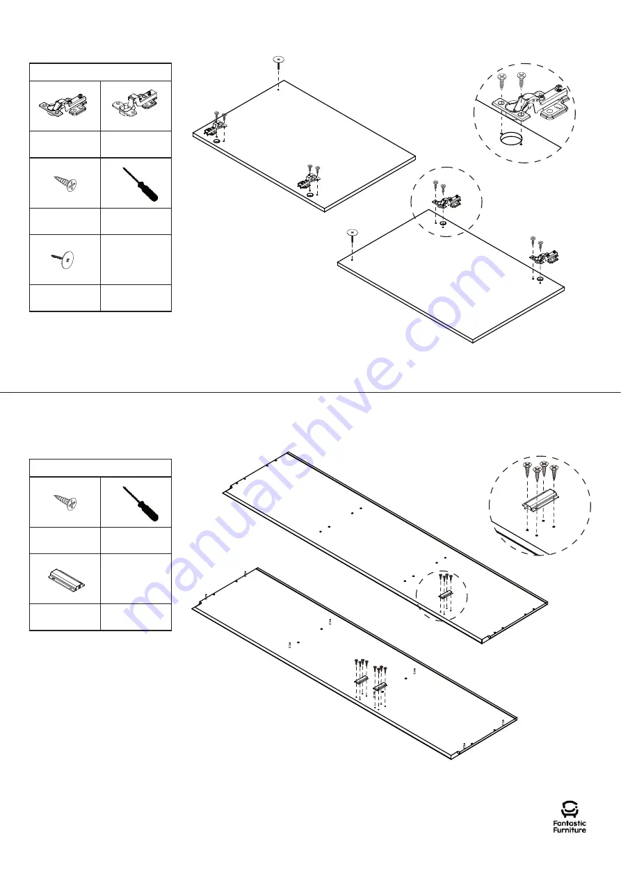 fantastic furniture STOCKHOLM BUFFET 2 DOOR Скачать руководство пользователя страница 6