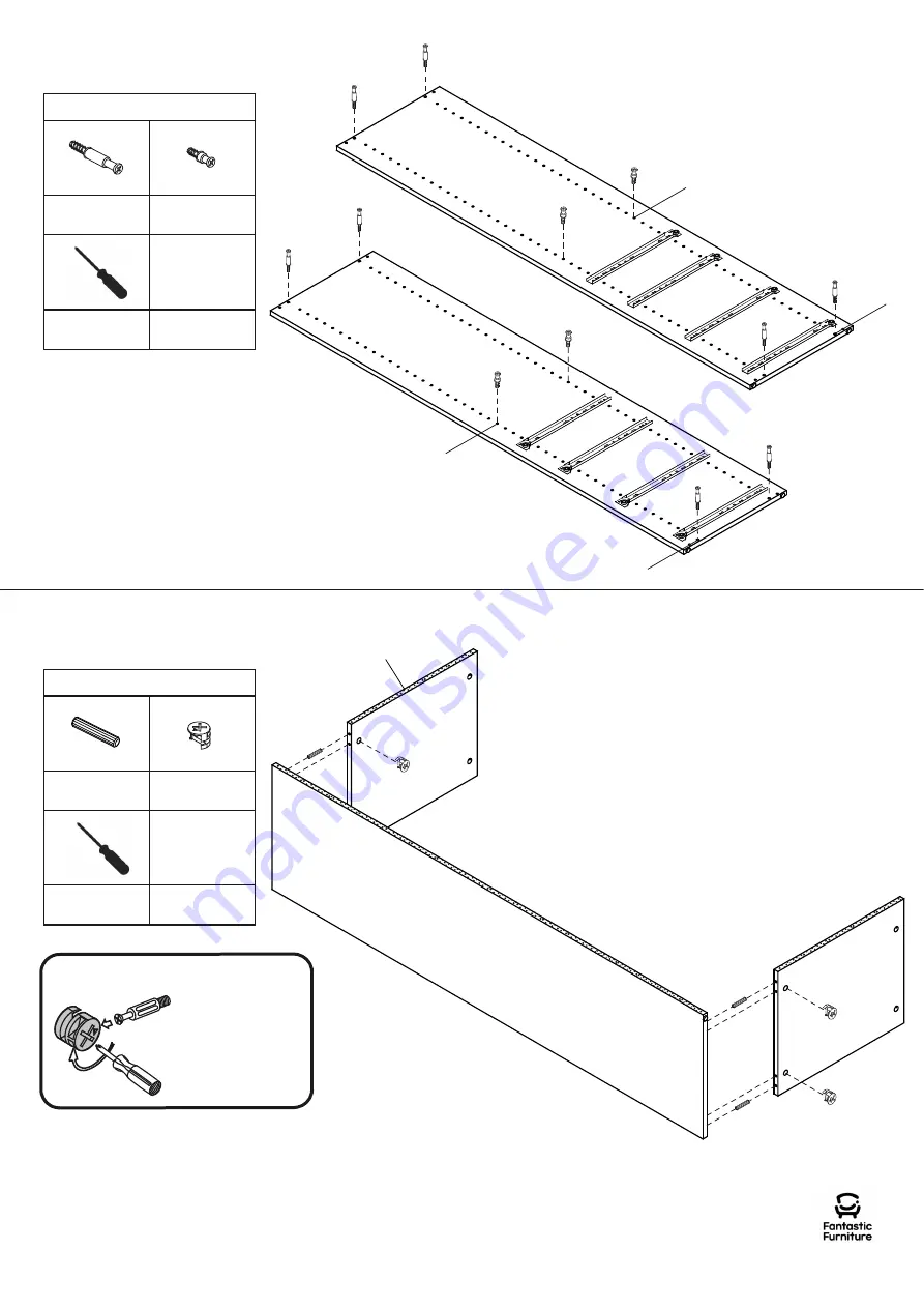 fantastic furniture Tailor Utility 4 Drawer 3 Shelf Скачать руководство пользователя страница 7