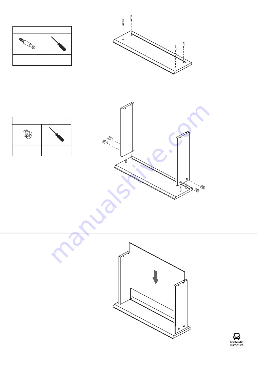 fantastic furniture Tailor Utility 6 Drawer 3 Shelf Скачать руководство пользователя страница 10