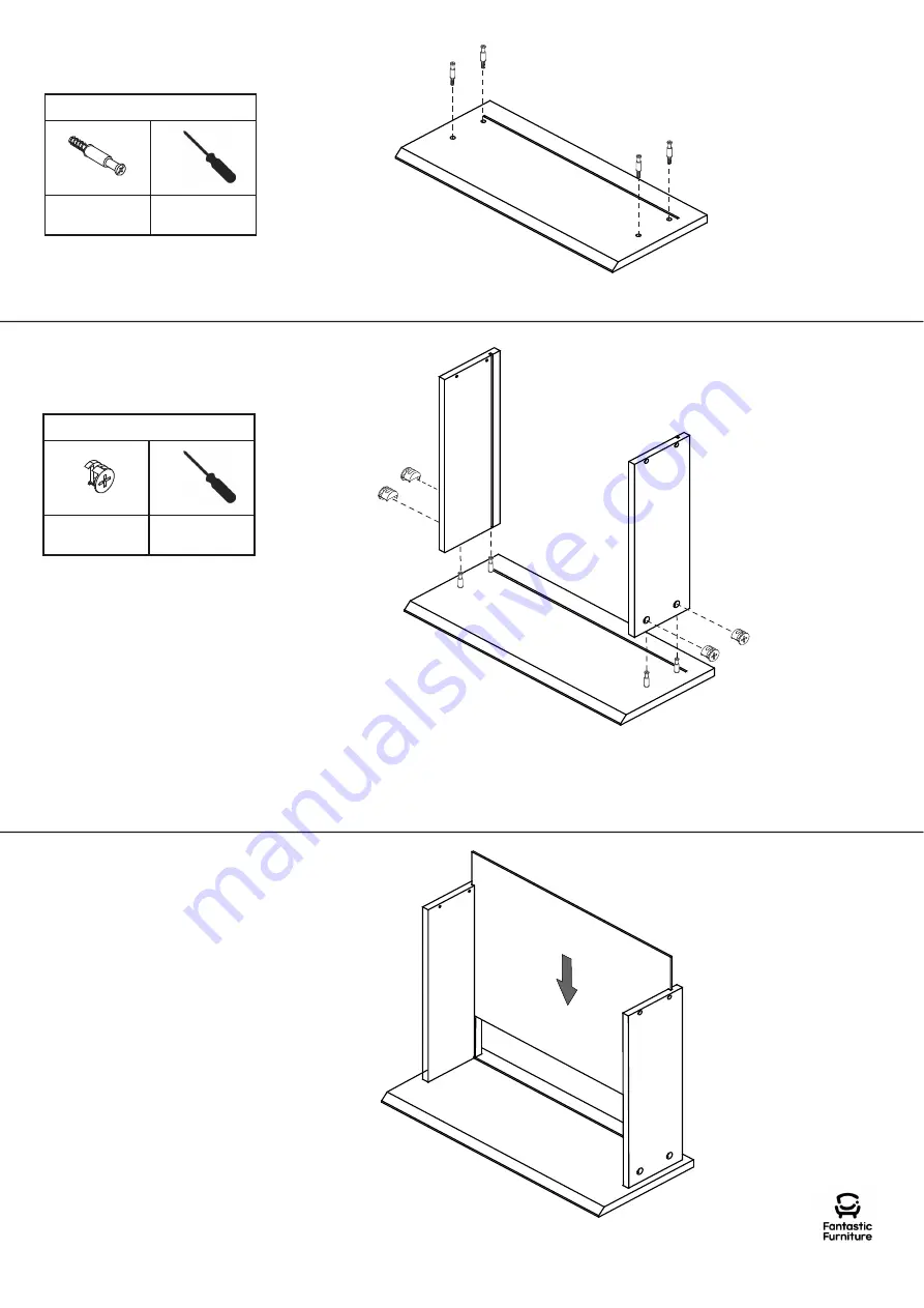 fantastic furniture Tailor Utility 6 Drawer 3 Shelf Скачать руководство пользователя страница 12