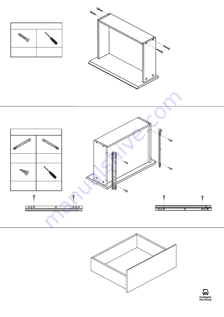 fantastic furniture Tailor Utility 6 Drawer 3 Shelf Скачать руководство пользователя страница 13