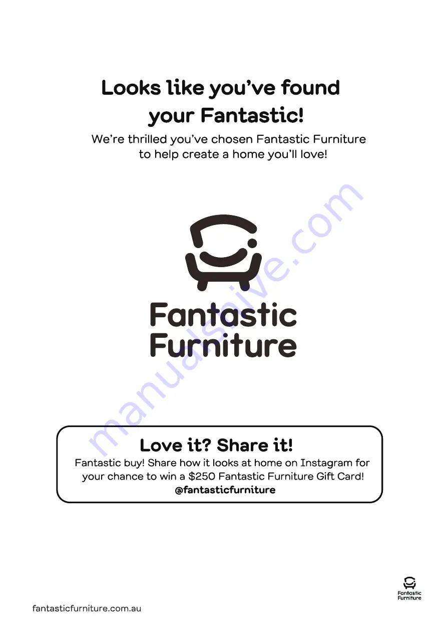 fantastic furniture VERONA Quick Start Manual Download Page 3