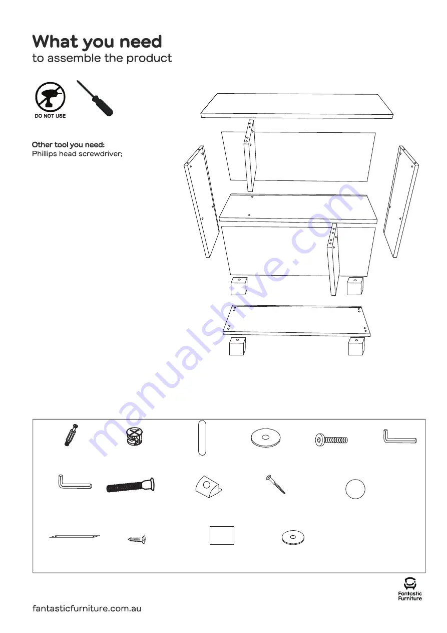 fantastic furniture VERONA Quick Start Manual Download Page 5