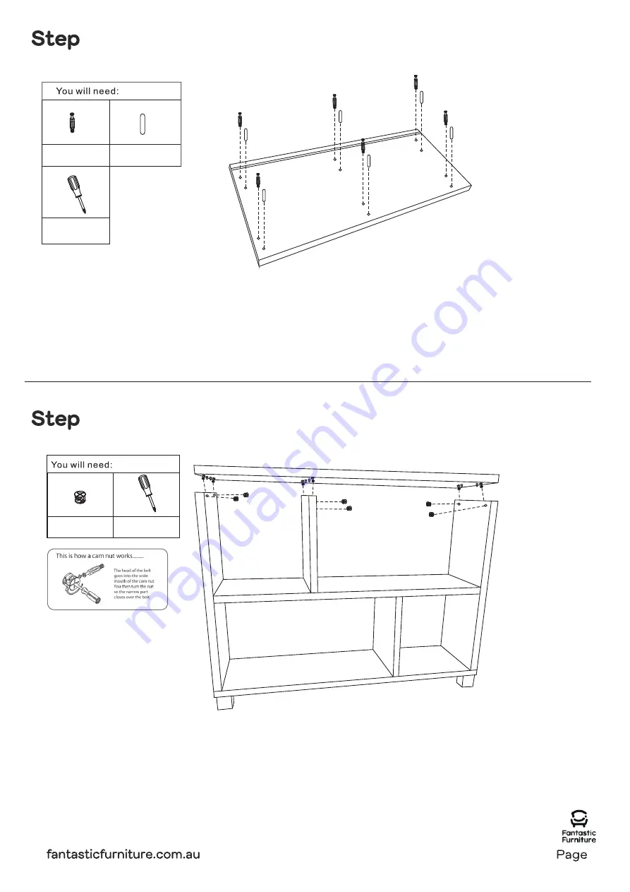 fantastic furniture VERONA Скачать руководство пользователя страница 11