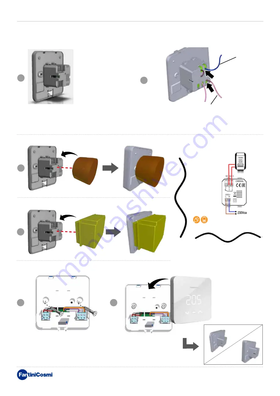 Fantini Cosmi C800WIFI Instructions For Use Manual Download Page 12