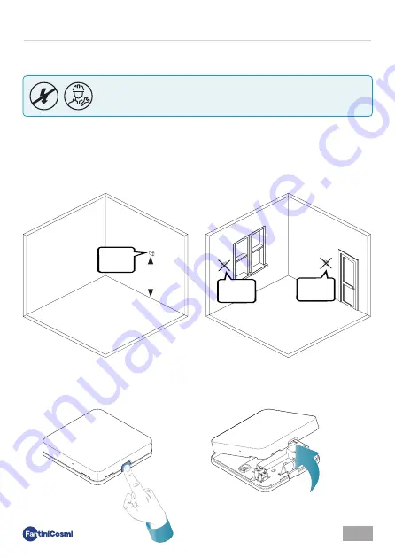 Fantini Cosmi C820RQ Installation And User Manual Download Page 23