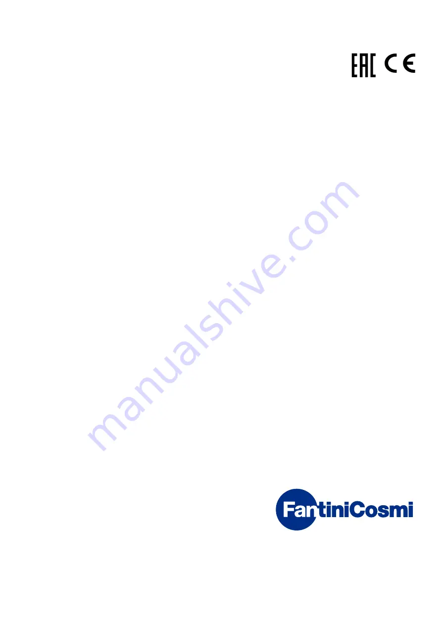 Fantini Cosmi CH180-230V Instructions For Use Manual Download Page 28