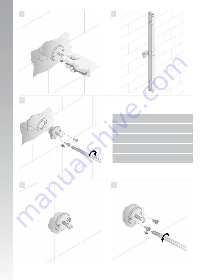 Fantini Rubinetti 8036A Instructions Manual Download Page 3