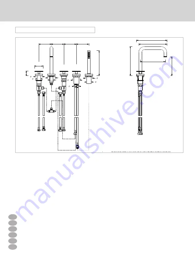 Fantini Rubinetti ABOUTWATER AW/PIPE T465 Скачать руководство пользователя страница 4