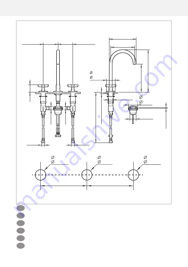 Fantini Rubinetti ICONA CLASSIC R007 Скачать руководство пользователя страница 2