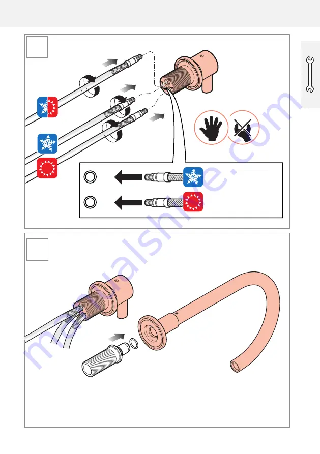 Fantini Rubinetti Icona Classic R504WU Instructions Manual Download Page 5