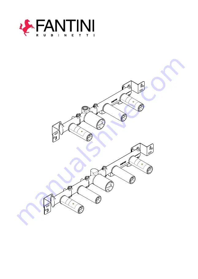 Fantini Rubinetti ICONA R017A Instructions Manual Download Page 1