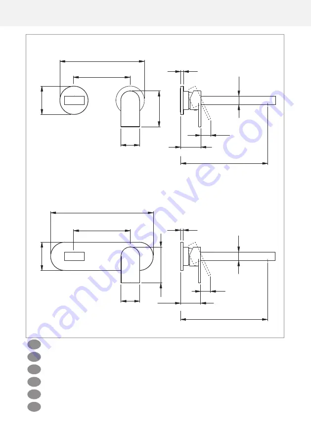 Fantini Rubinetti MARE V011B Скачать руководство пользователя страница 2