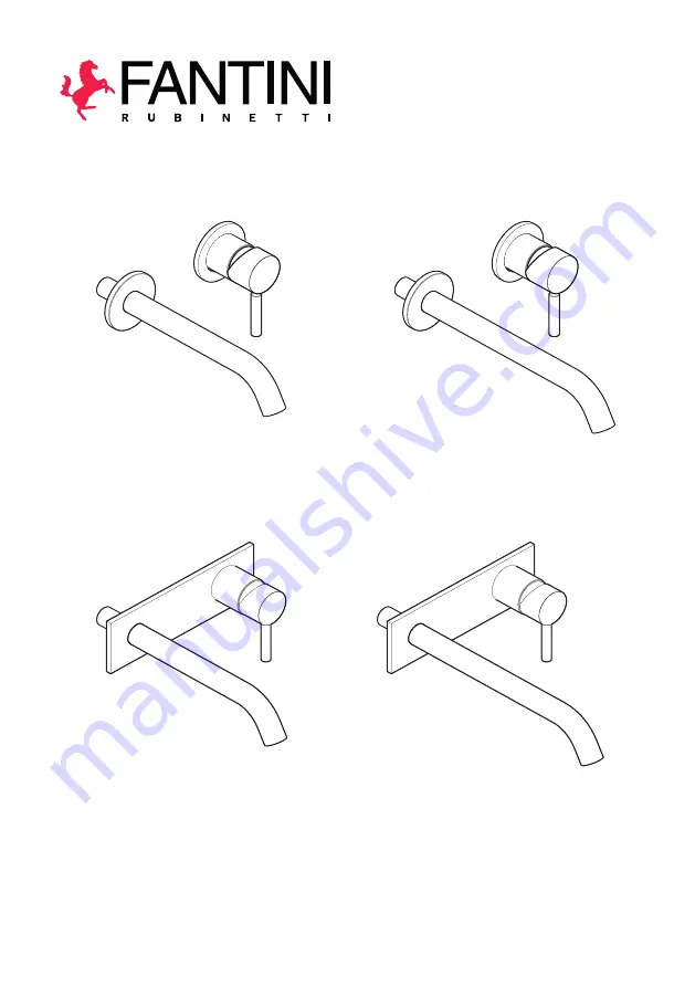 Fantini Rubinetti NOSTROMO Instructions Manual Download Page 1