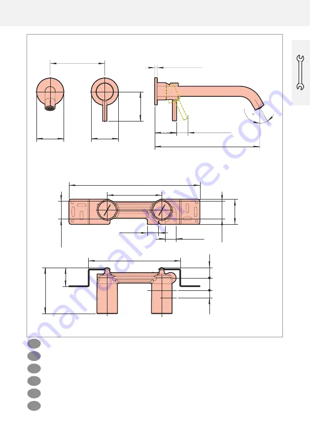 Fantini Rubinetti NOSTROMO Instructions Manual Download Page 3