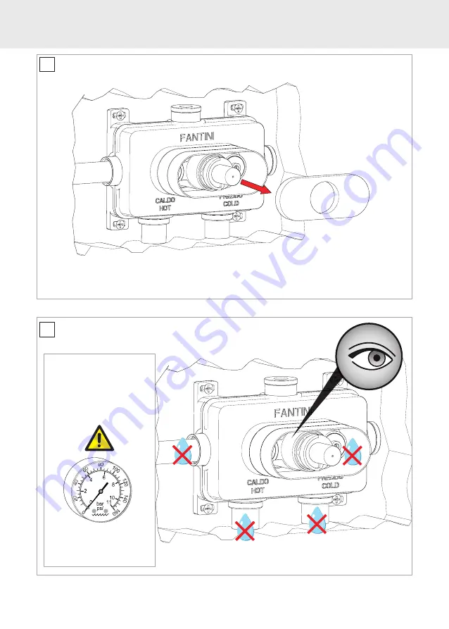Fantini Rubinetti PARTI INCASSO D400AU Скачать руководство пользователя страница 11